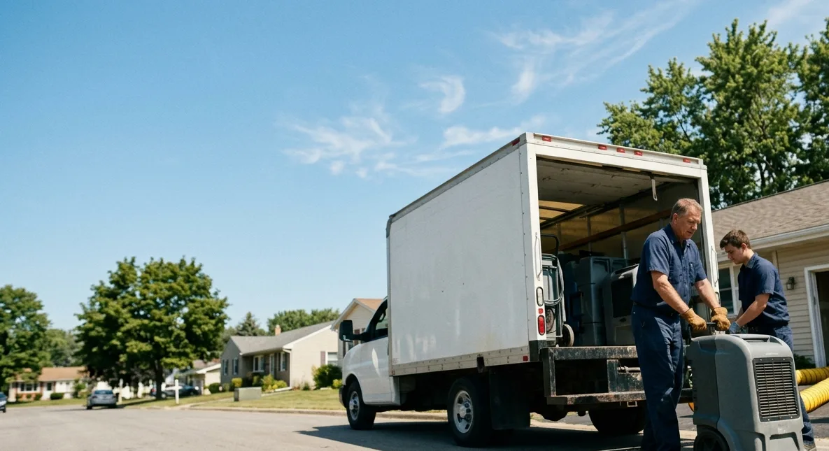 Water Damage Cleanup in Sandusky, OH near me